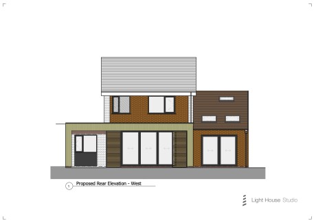 01 Proposed Rear Elevation